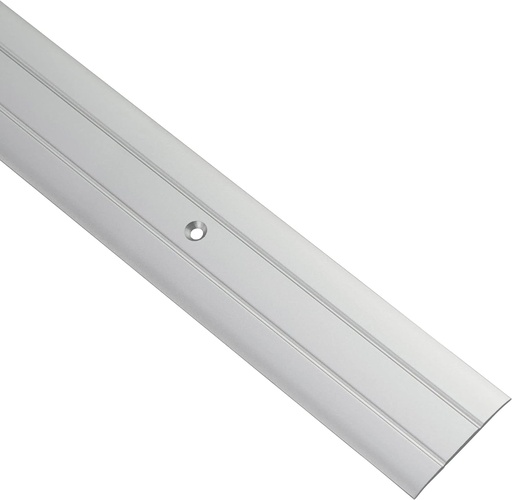 [SWAN841131] Aluminium-Übergangsprofil - gelochtsilber 20 mm 90