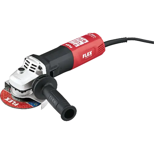 [FLX501638] FLEX 1500 Watt WinkelschleiferLE 15-11 125 + L-BOXX + Absaugeset