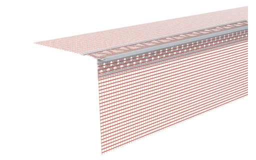 [CAP902902] Capatect Fensterbank-Tropfkantenprofil 689/19 Länge: 2,5 m, Karton = 25 Stück