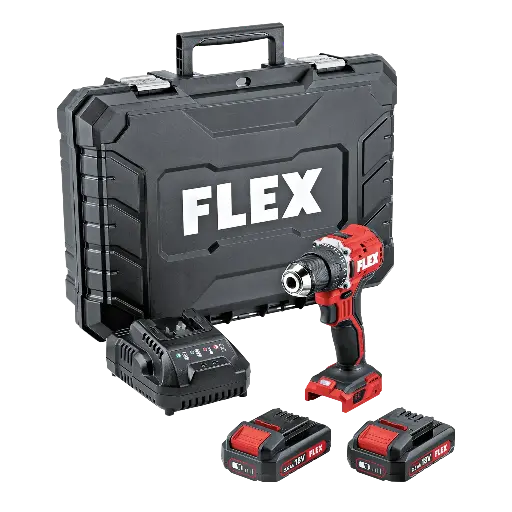 [FLX519049] FLEX 18V Akku-Bohrschrauber DD 2G 18.0-EC LD/2.5 Set