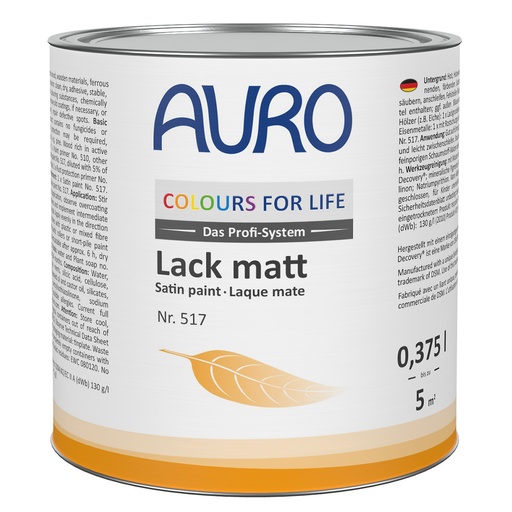 [AUR96465] AURO Seidenmattlack 517 MIX PG CFL 375ml