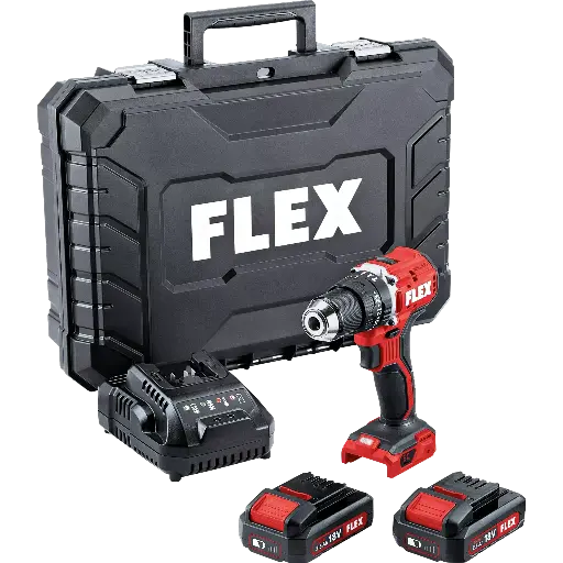 [FLX519057] FLEX 18V Akku-Bohrschrauber PD 2G 18.0-EC LD/2.5 Set