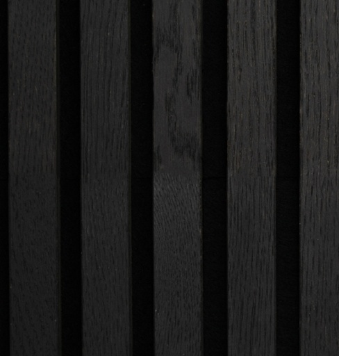 [JAUSPAN1940_2860] JOKA AKUSTIK Eiche geräuch.+schwarzes VLIES - geölt 2790x600mm