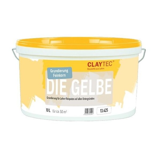 [CLA13.425] Claytec Grundierung Die Gelbe 10 l