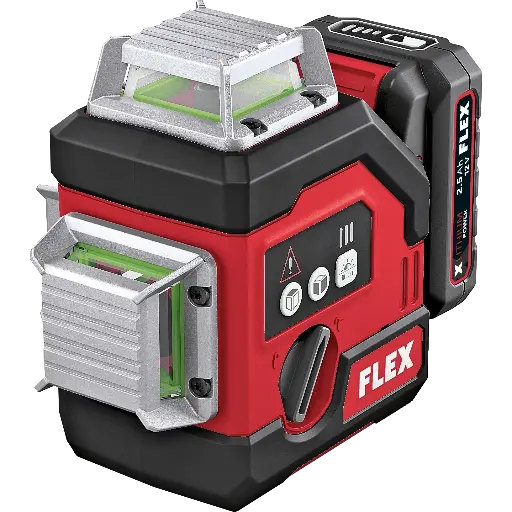 [FLX532862] FLEX 360° Akku  KreuzlinienLaser ALC 3/360-G/R 10.8 Set  532862