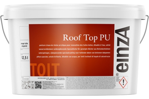 [EIN0031458] einzA ROOF Top PU satin dunkelbraun 31458 Dachbeschichtung 12,5l  