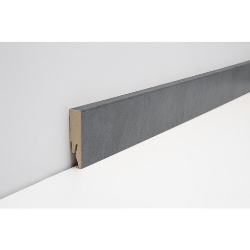 Sockelleiste 14x58 mm FO#458 mit FinishFolie Oberfläche Farbton: L139