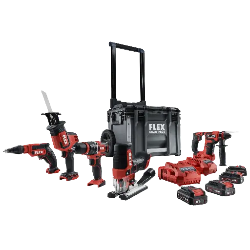 [FLX533806] FLEX STACKPACK Vorteils-Set 12V 