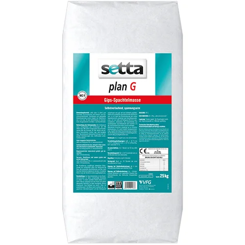 setta plan G gipshaltige Ausgleichsmassemasse 25,0 kg 