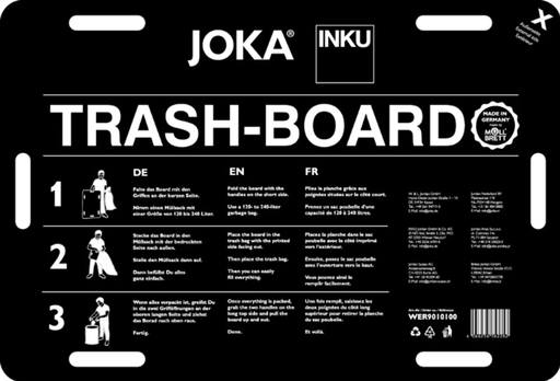 [WER9010100_100] JOKA Trashboard Müllsackhalter für 120 Liter Säcke