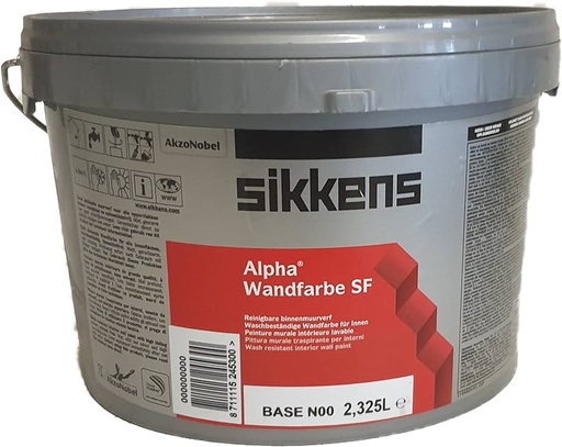 [AKZ5046322] Alpha Wandfarbe SF Basis N00 4,65 Liter