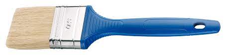[S043260] Storch Flachpinsel 60mm helle Bo. Kst.Stiel blau