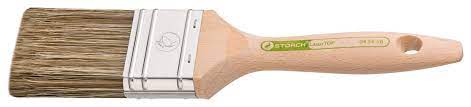 [S045440] Storch Flachpinsel 40mm LasurTOP PET/Bo.-Mix Holzstiel Profi