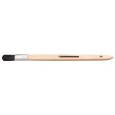 [S054520] Storch Plattpinsel 20 ger. ClassicSTAR mix schw. Bo. Silberzw. Premium