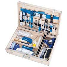 [S290610] Storch Koffer Tapezieren bestückt 65x41x17cm 36 Teile