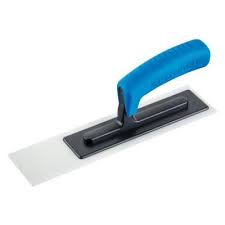 [S312870] Storch Kunststoff-Glättekelle 280x70 3mm Blatt zurückges. Stütze