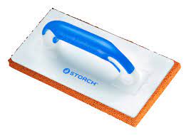 [S313131] Storch Kunststoff-Reibebrett 280x140 Schwammgummibelag 18mm fein