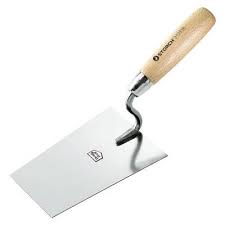 [S313918] Storch Edelstahl-Stuckateur-Kelle 180mm Holzgriff