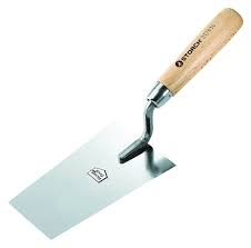 [S317414] Storch Berner-Putzkelle 140mm Edelstahl Holzgriff