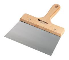 [S324520] Storch Stahl-Trapez-Flächenspachtel flexibel 200 mm Holzgriff