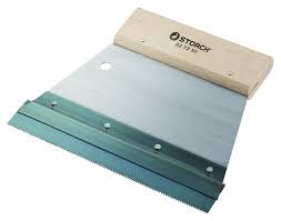 [S327220] Storch Kleber-Mutterspachtel 280mm Holzgriff