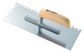 [S327600] Storch Edelstahl-Zahnkelle HoloTop 280x130mm Holzgriff