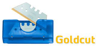 [S354157] Storch Trapez-Klingen, Goldcut TiN-beschichtet, im Dispenser