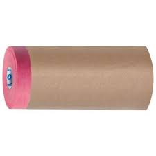 [S487810] Storch CQ Papier mit SpezialklebebandRot 10cm x 25m