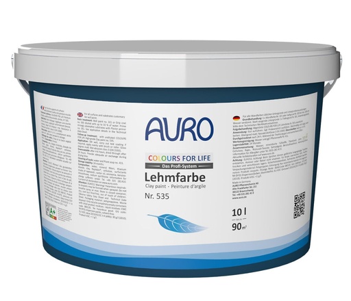 [AUR96528] AURO Lehmfarbe 535 PG4 10l