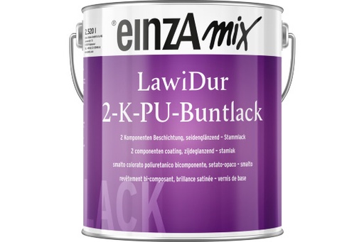 [EIN229169] einzAmix LawiDur 2K-PU Seidenglanz PG2 2,52 l