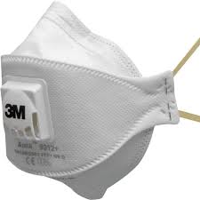 [MMM36132] 3M Feinstaubmaske 9312 PT P1 gefaltet mit Ventil