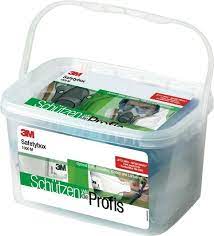 [MMM36141] 3M Safety BOX 1000M Maske Gr. M, Filter, Brille
