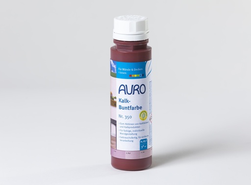 [AUR35000454] Auro Kalk-Buntfarbe Oxid-Rot 0,25l