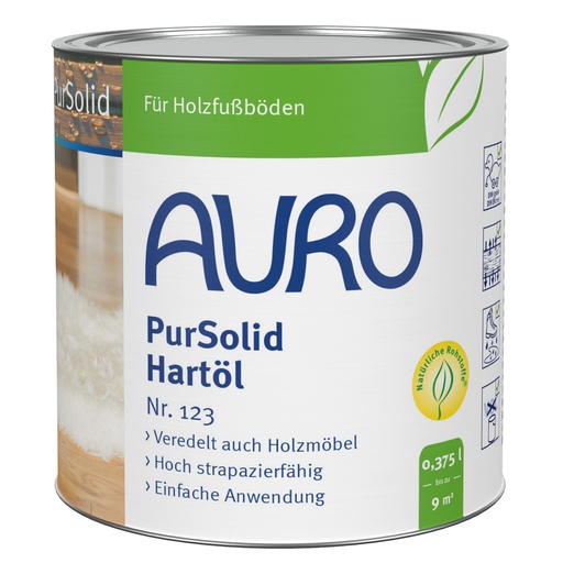 [AUR123000020] Auro Hartöl 123 PurSolid 375ml
