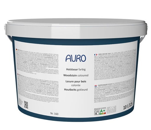 [AUR160009926] Auro Holzlasur, Aqua, Schwarz 10l
