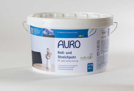 [AUR308000014] Auro Roll- und Streichputz 308 mittel16kg