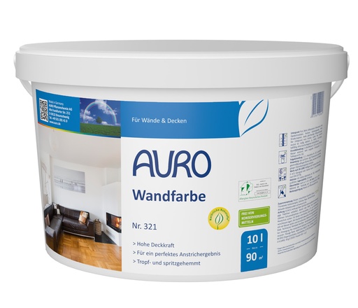 [AUR321000014] Auro Wandfarbe 321 weiß10l