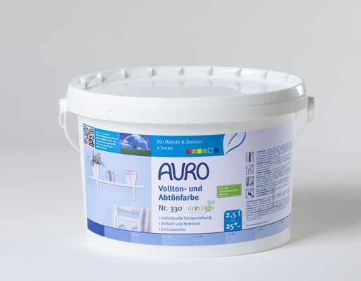 [AUR330005011] Auro Vollton- und Abtönfarbe Ultramarin-Blau 2,5l