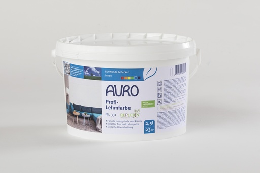 [AUR331000011] Auro Profi-Lehmfarbe 2,5l