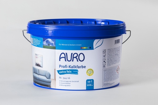 [AUR344160014] Auro Profi-Kalkfarbe ***EXTRA FEIN* 10l