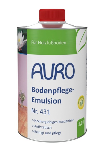 [AUR431000025] Auro Bodenpflege-Emulsion 431  1l