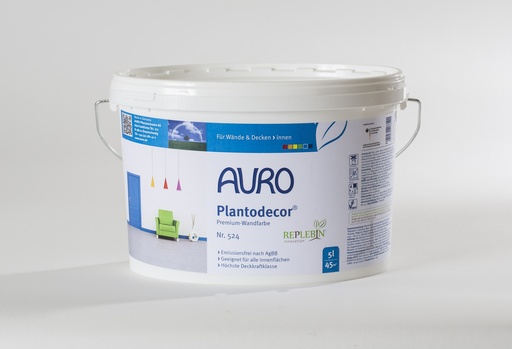 [AUR524000012] Auro Plantodecor Premium-Wandfarbe 5l