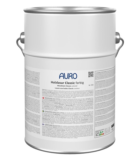 [AUR930002026] Auro Holzlasur, Classic, Dunkelrot 10l