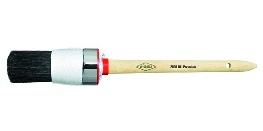 [WIS203006] WIS Lackier-Ringpinsel  06 schwarze Borsten