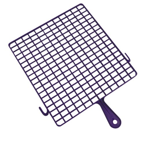 [FRIF0072515] Friess Abstreifgitter Kunststoff 27 x 31 cm, blau