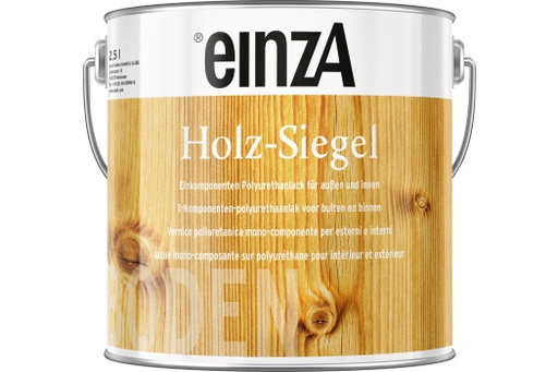 [EIN0077700] einzA Holzsiegel seidenmatt farblos 0,25l