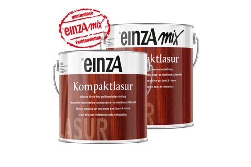 [EIN6110230] einzA Kompaktlasur kalkweiß 0,75l
