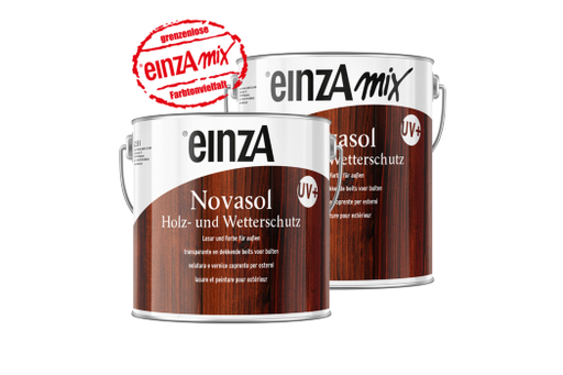 [EIN0074906] einzA Novasol HW Lasur und Farbe kastanie neue Qualität 1l