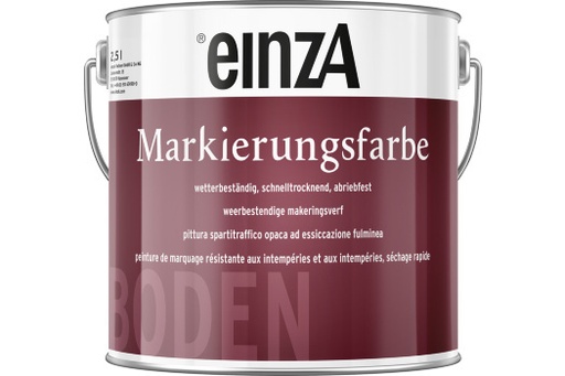 [EIN8880158] einzA Markierungsfarbe RAL 9005 tiefschwarz 2,5l