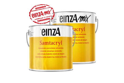 [EIN0552013] einzA Samtacryl X RAL 7016 anthrazitgrau 2,5l